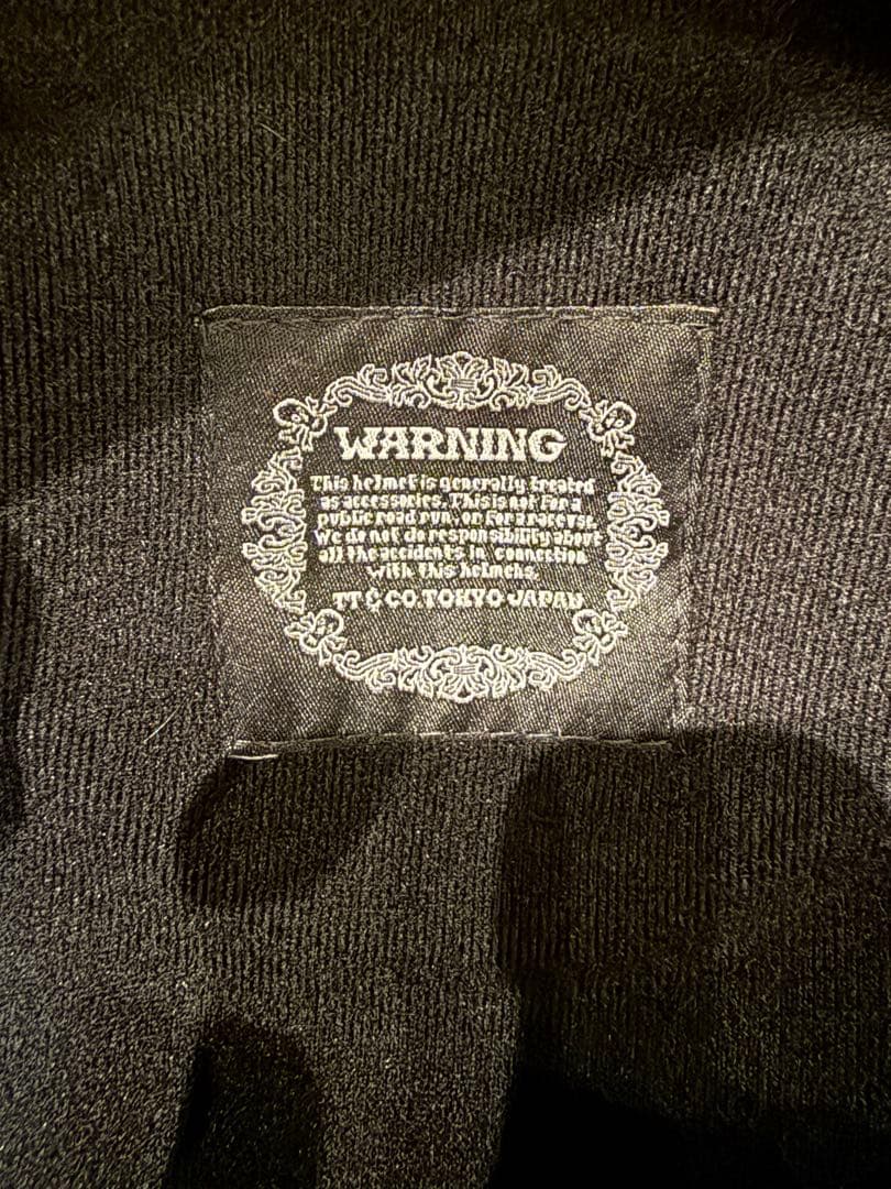 TT&Co.ハーフヘルメット マットブラック 半帽ヘルメット