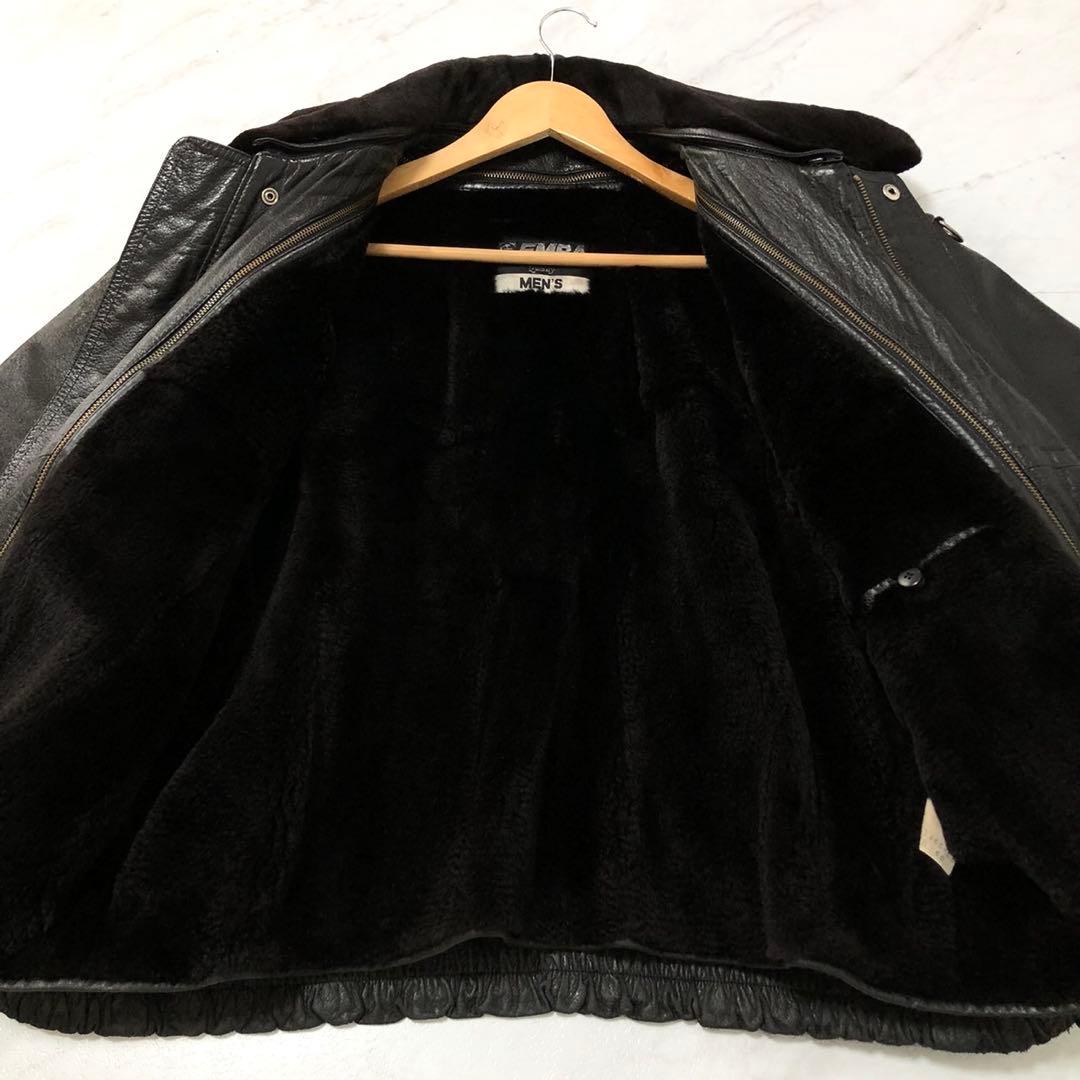 【希少】 EMBA G-1 ライナー 4WAY ファー ウィーゼル ブラック