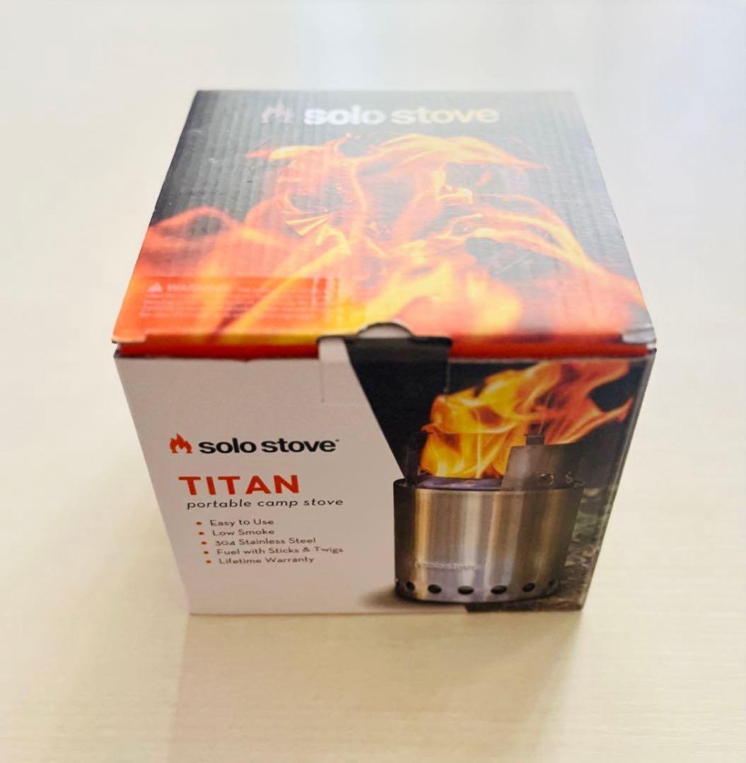 solo stove TAITAN&ロストル・ステンレスプレート 希望者オマケ付