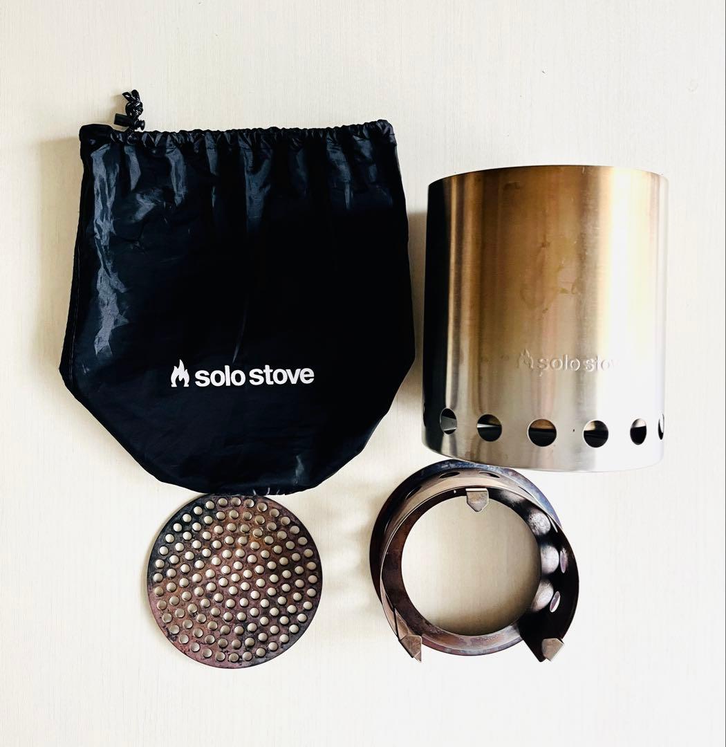 solo stove TAITAN&ロストル・ステンレスプレート 希望者オマケ付