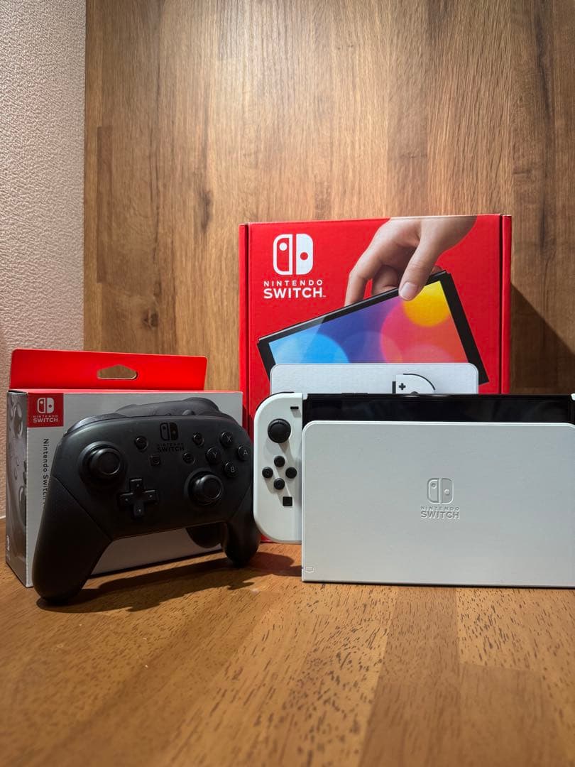 <<希望価格コメントへ>>Nintendo Switch有機EL&プロコンセット