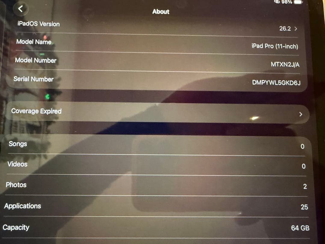 iPad Pro 11インチ64GB (第1世代) + Apple Pencil