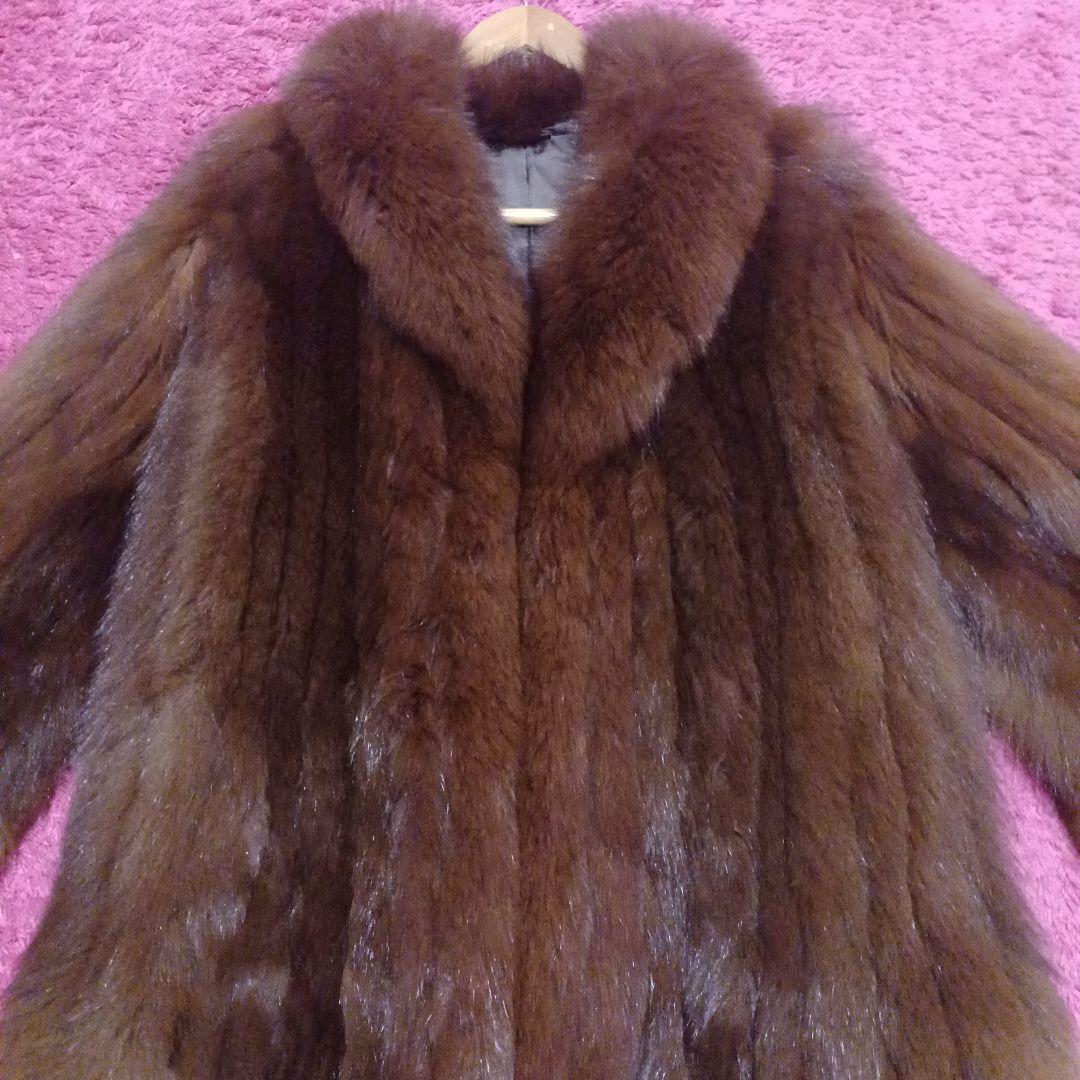 サガフォックス　毛皮　M位