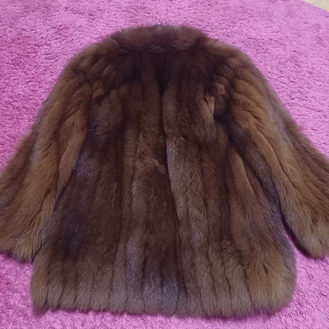 サガフォックス　毛皮　M位