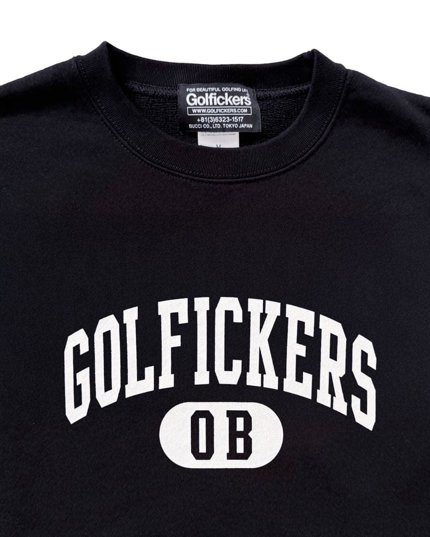 ゴルフィッカーズ　Half Sweat -Black- L size