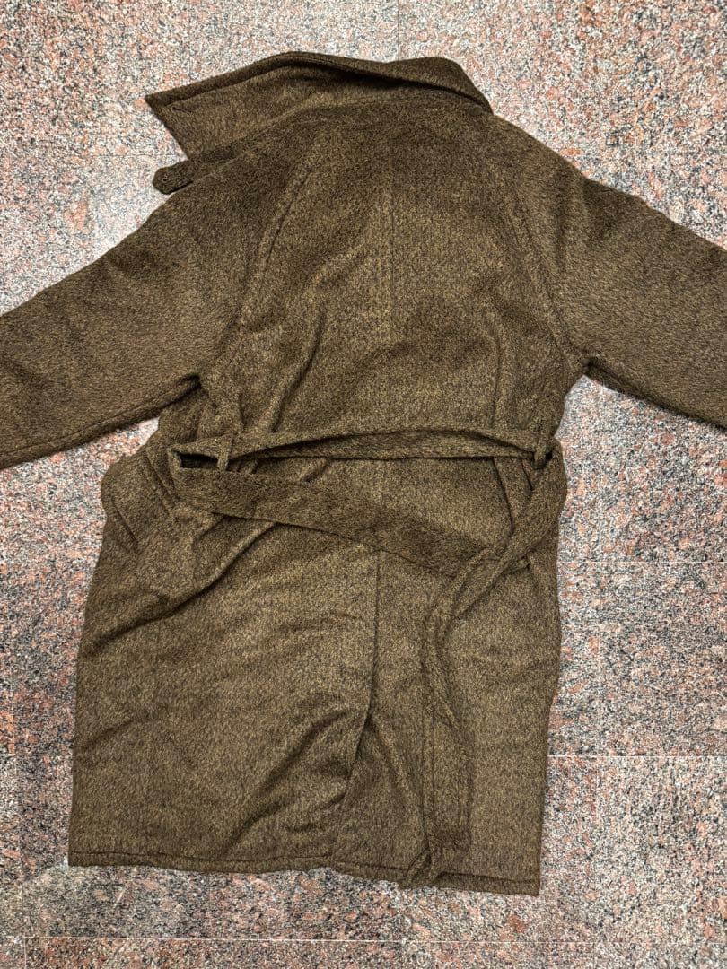 「soerte」 ステンカラーコート 1 ブラウン メンズ