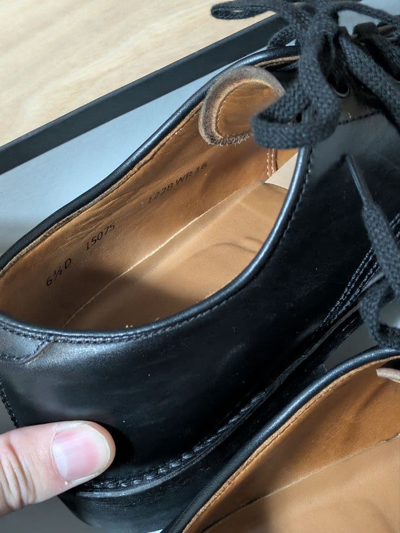 WHEEL ROBE　ウィールローブ ダービーシューズ