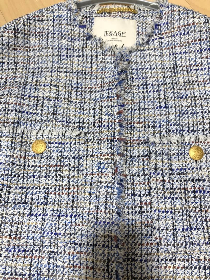 ジャーナルスタンダード レサージュ GIOLICA ラメツイードBIGジャケット