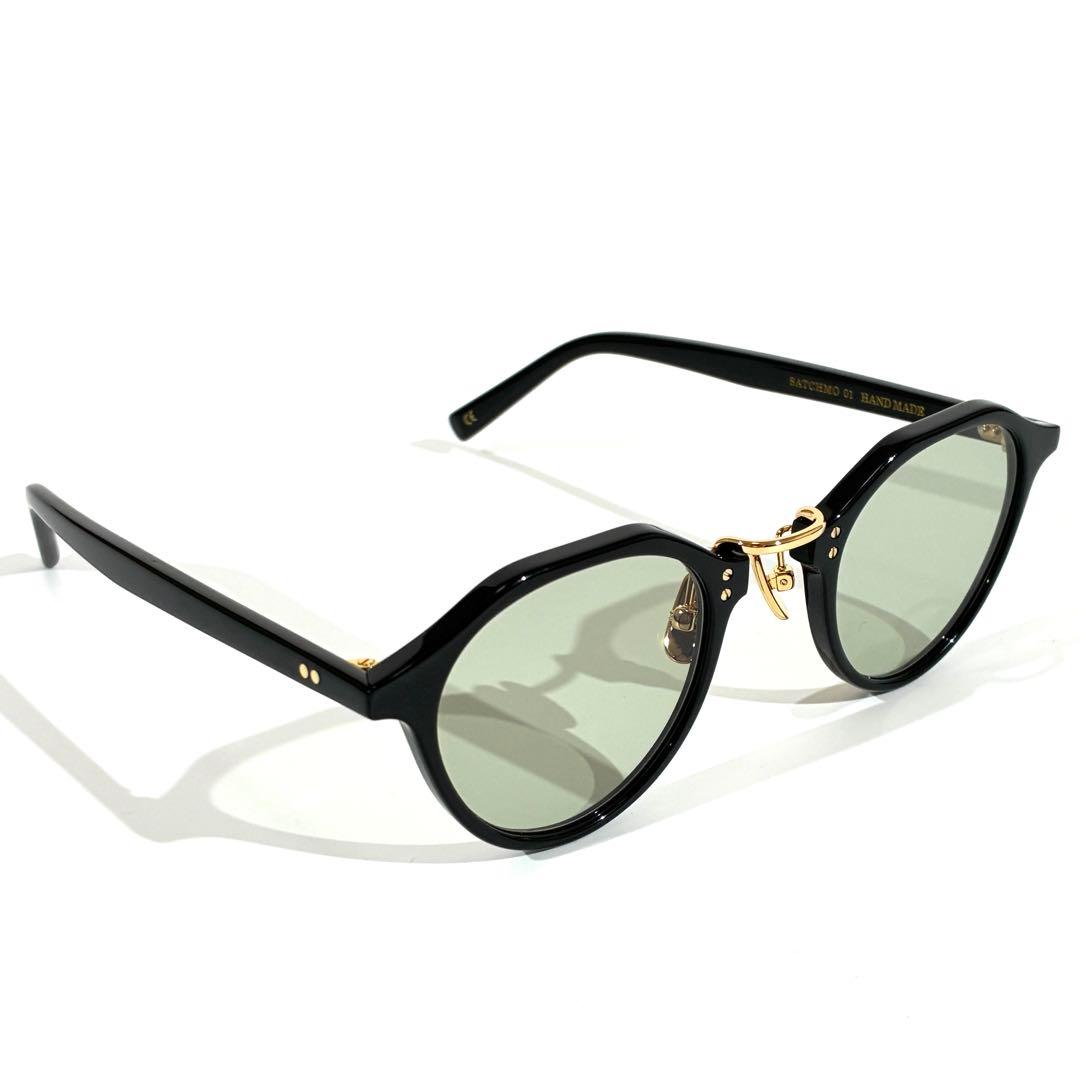 未使用級★ A.D.S.R サングラス SATCHMO 01 付属品付き