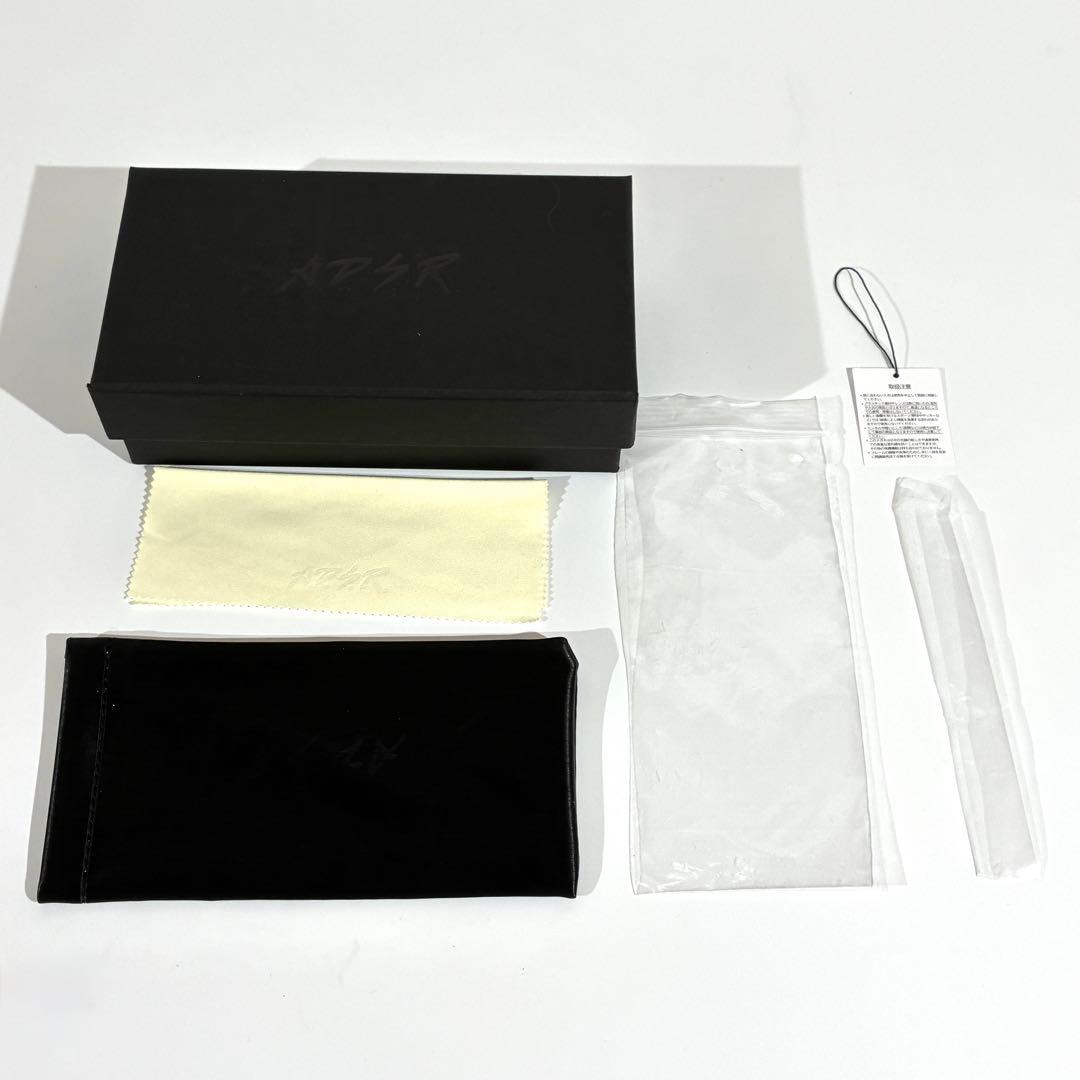 未使用級★ A.D.S.R サングラス SATCHMO 01 付属品付き