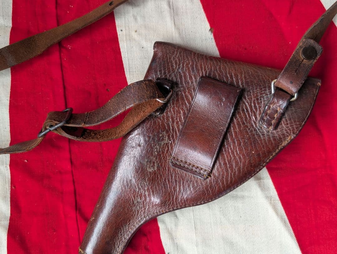 ホルスター　銃収納ケース　日本軍　陸軍　将校　内山製　日本製