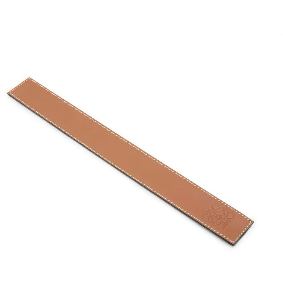 外観極美品❣️LOEWE ロエベアナグラムスラップレザーブレスレットアクセサリー