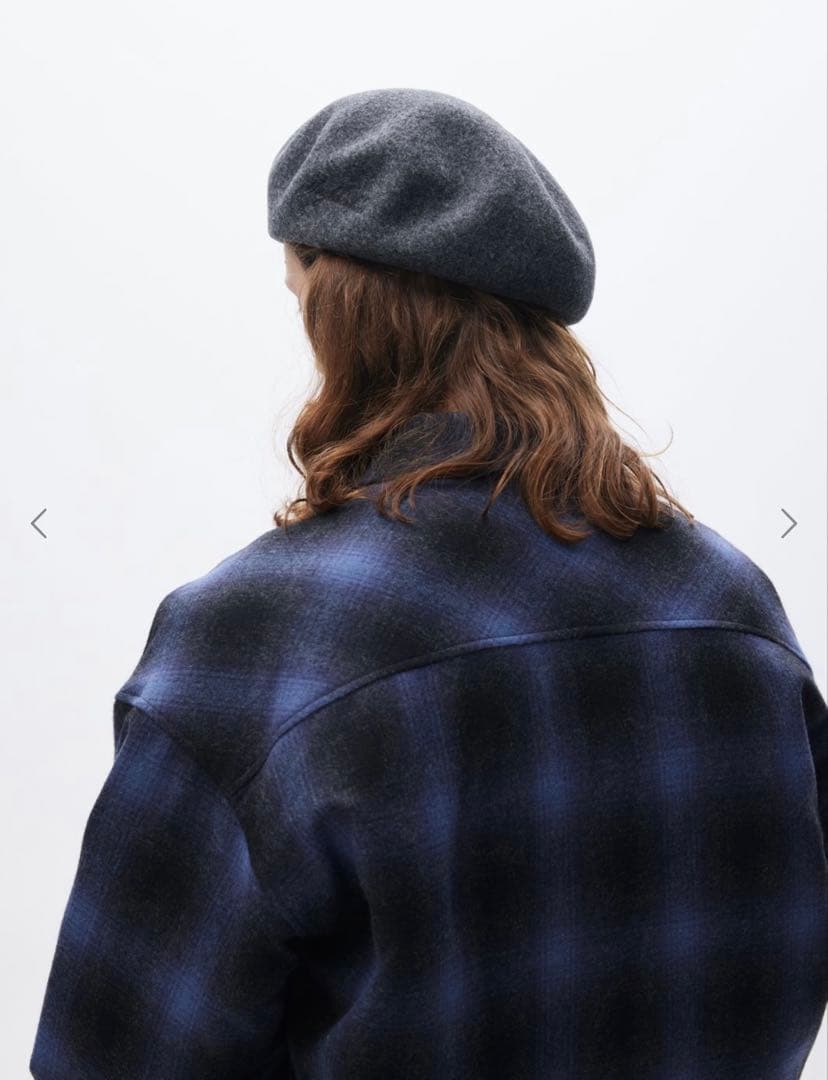 NEIGHBORHOOD ベレー ブラック 24FW ネイバーフッド L 帽子