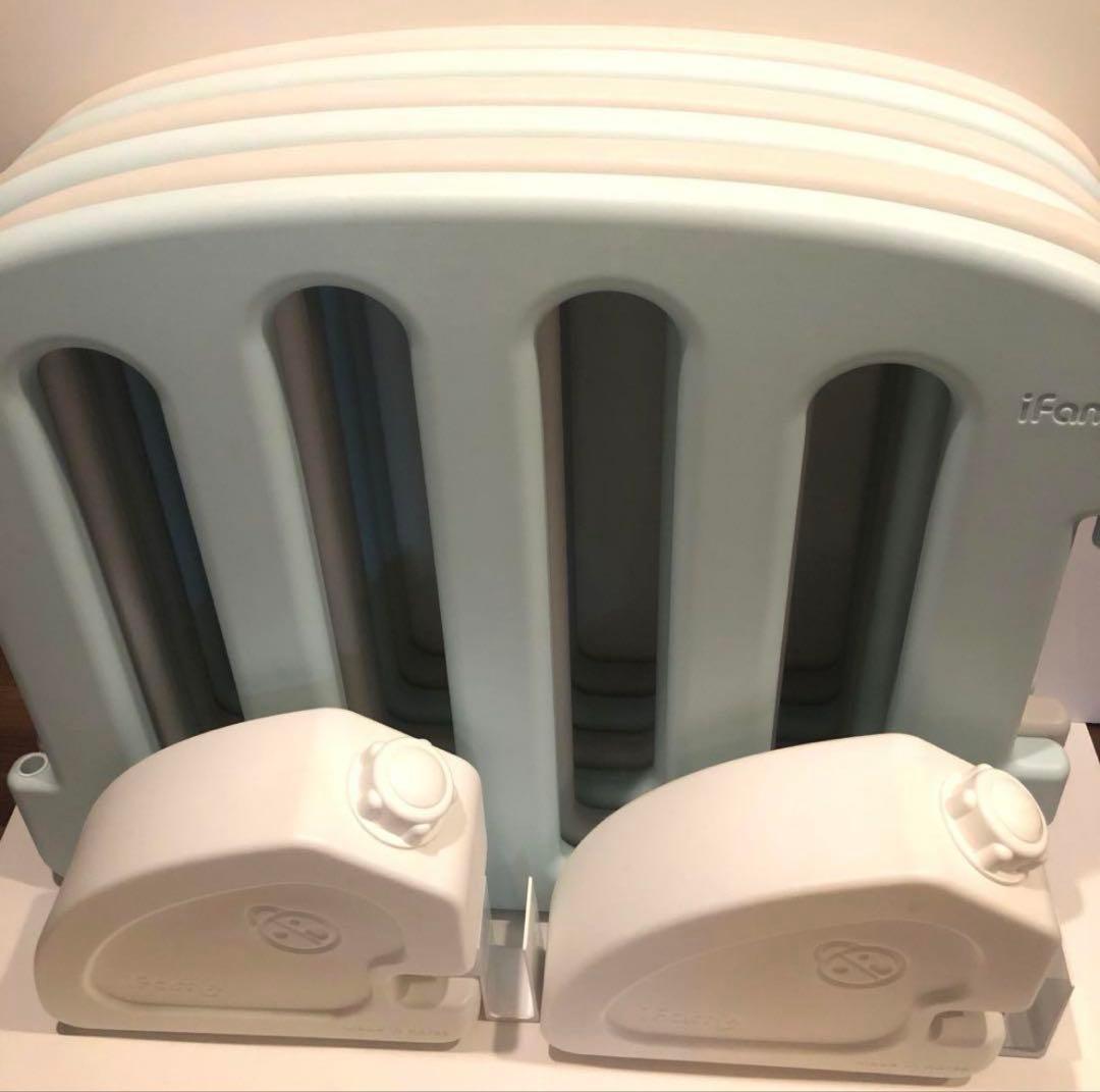 【4/30まで】ifam ベビーサークル6枚➕スタンド2つ