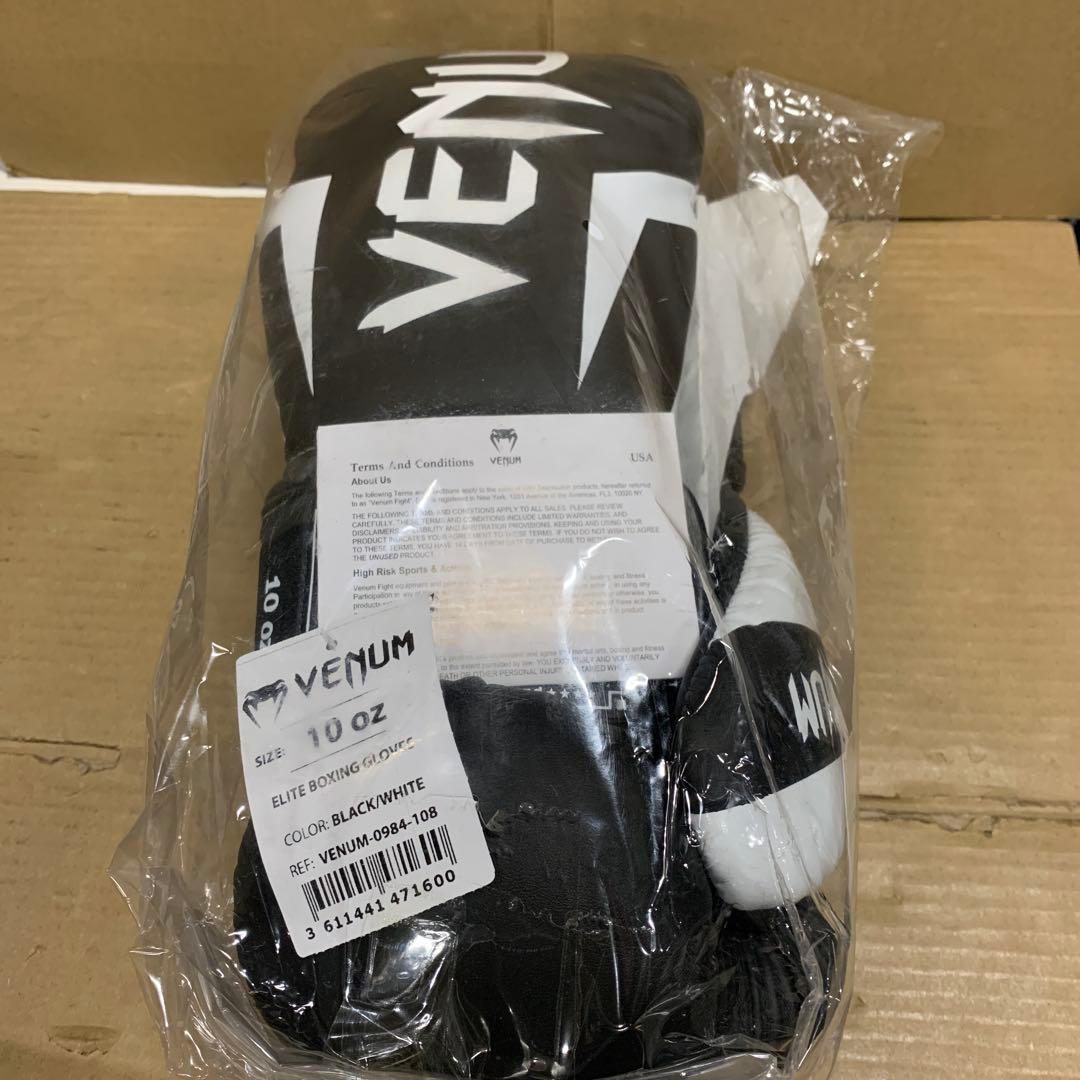 新品　Venum Elite ボクシンググローブ 10oz