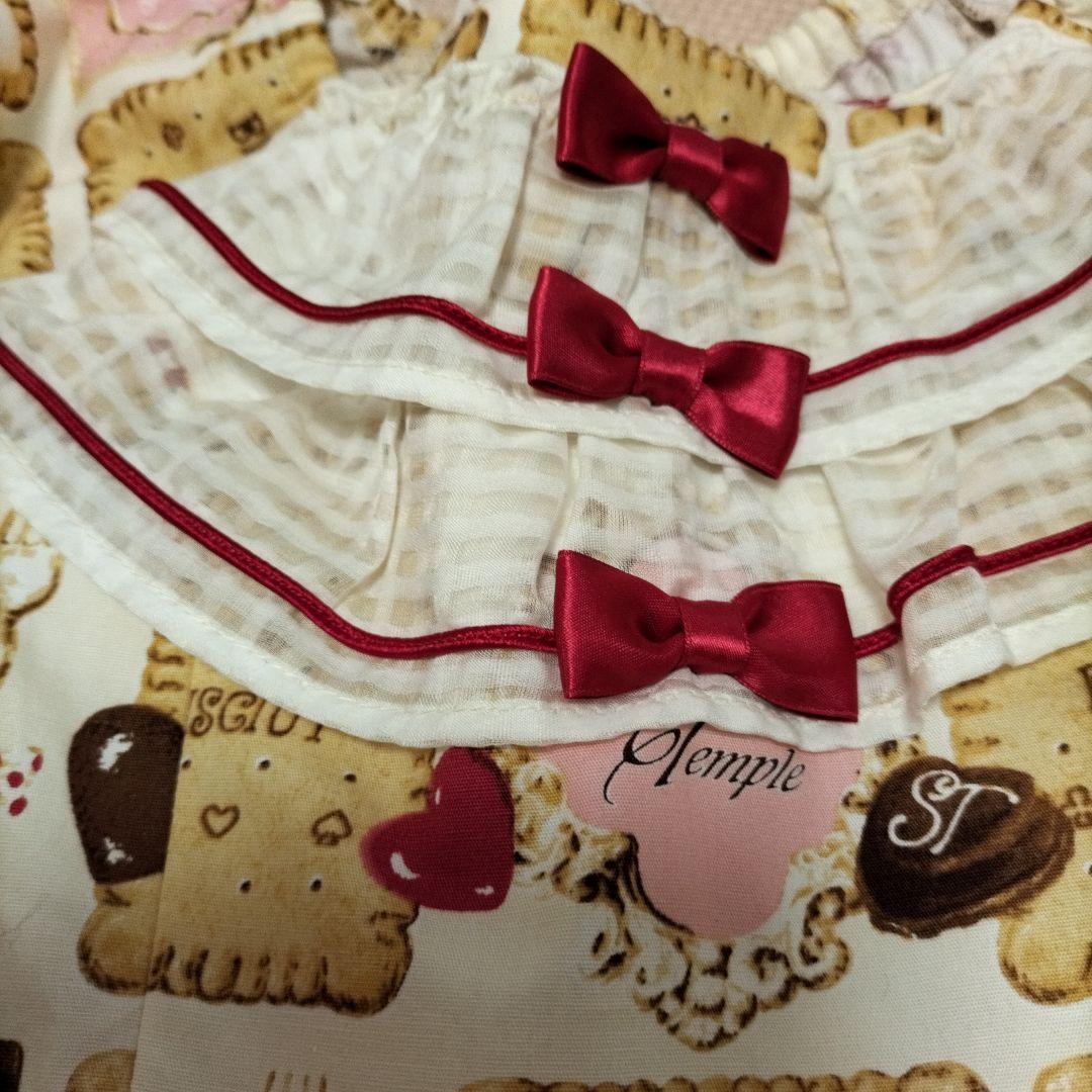 シャーリーテンプル　チョコビスケットワンピース