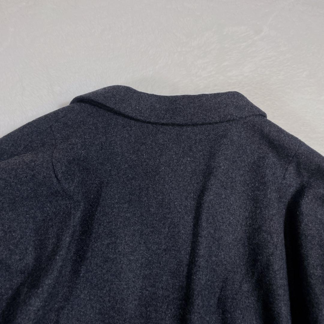 mizuiro ind 23AW グレー ウール　ロングコート