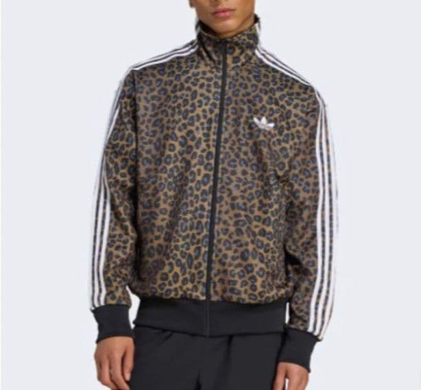 adidas アディダス レオパード 豹柄　ジャージ トラックジャケット