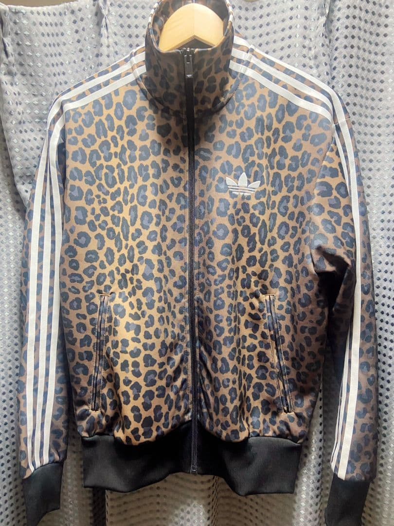 adidas アディダス レオパード 豹柄　ジャージ トラックジャケット