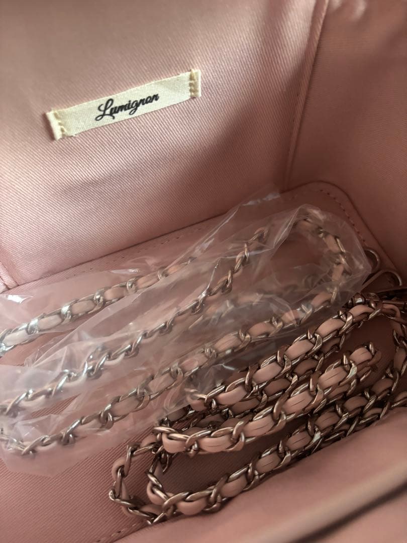 lumignon ルミニョン vanity bag バニティ ピンク