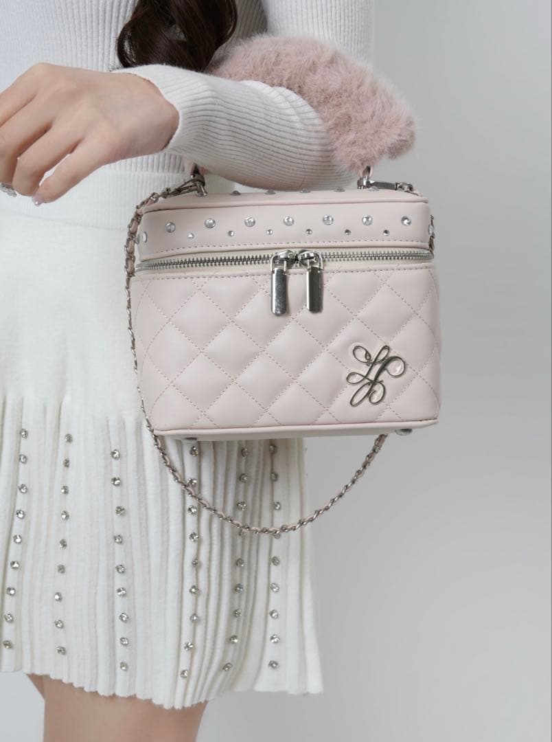 lumignon ルミニョン vanity bag バニティ ピンク