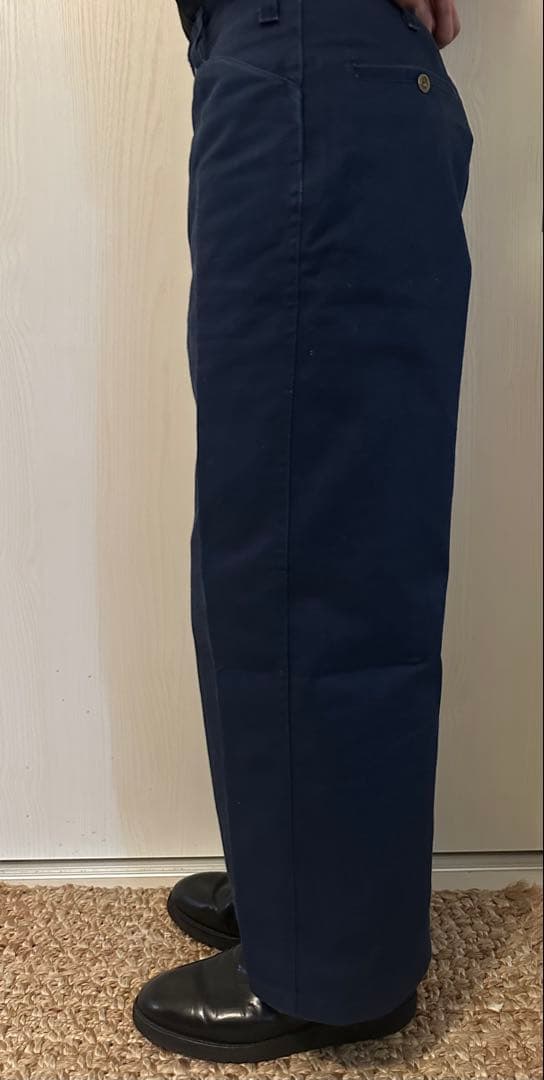 希少　美品　90s USA製 ベンデイビス　ゴリラカット フリスコパンツ　紺色