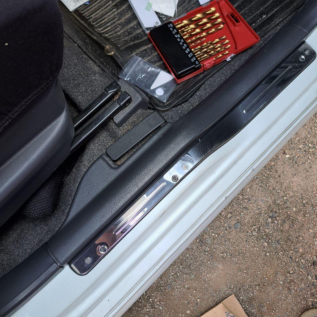 MH21 MH22 ワゴンR　スティングレー　AZ　純正メッキスカッフプレート