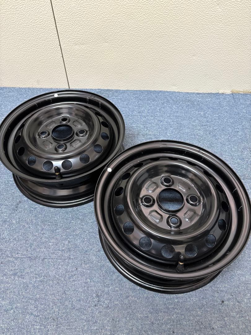 ダイハツ12インチ鉄ホイール（新車時取り外し）２本
