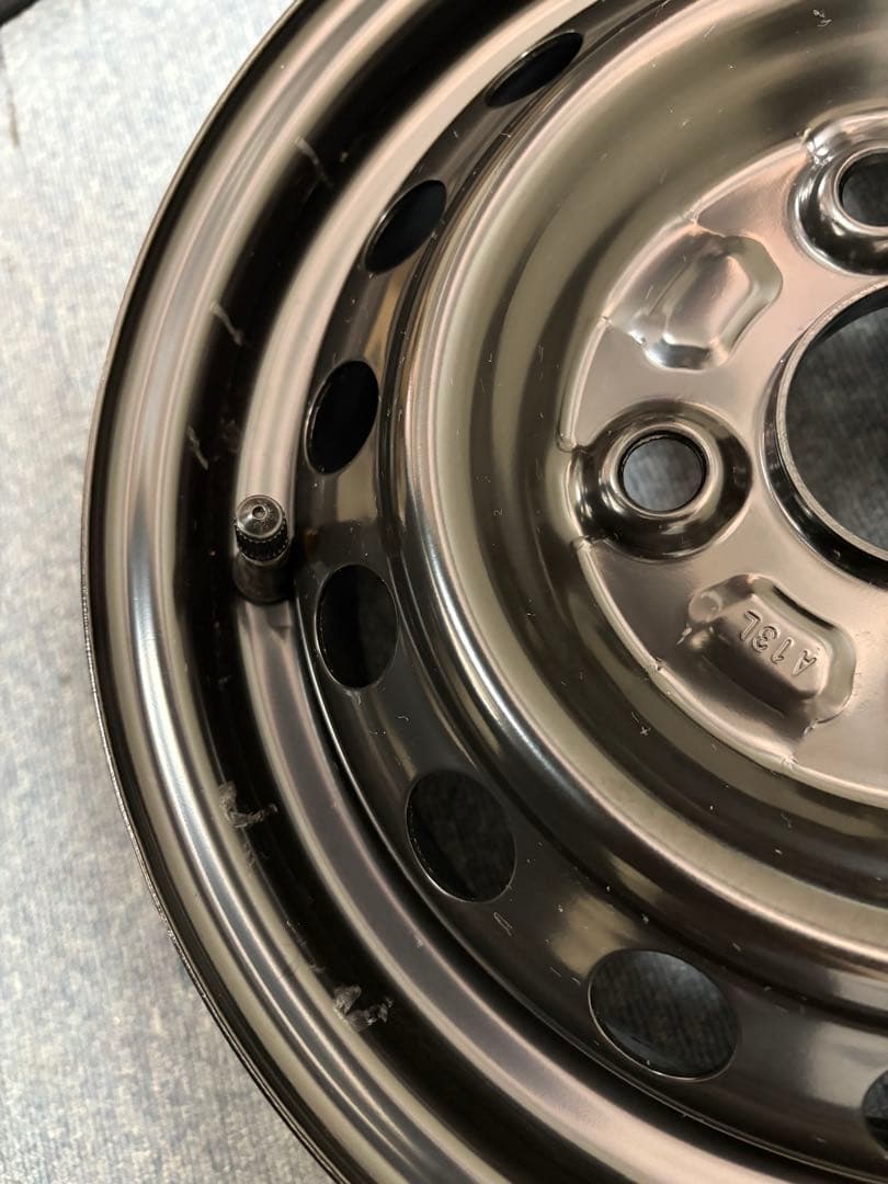 ダイハツ12インチ鉄ホイール（新車時取り外し）２本