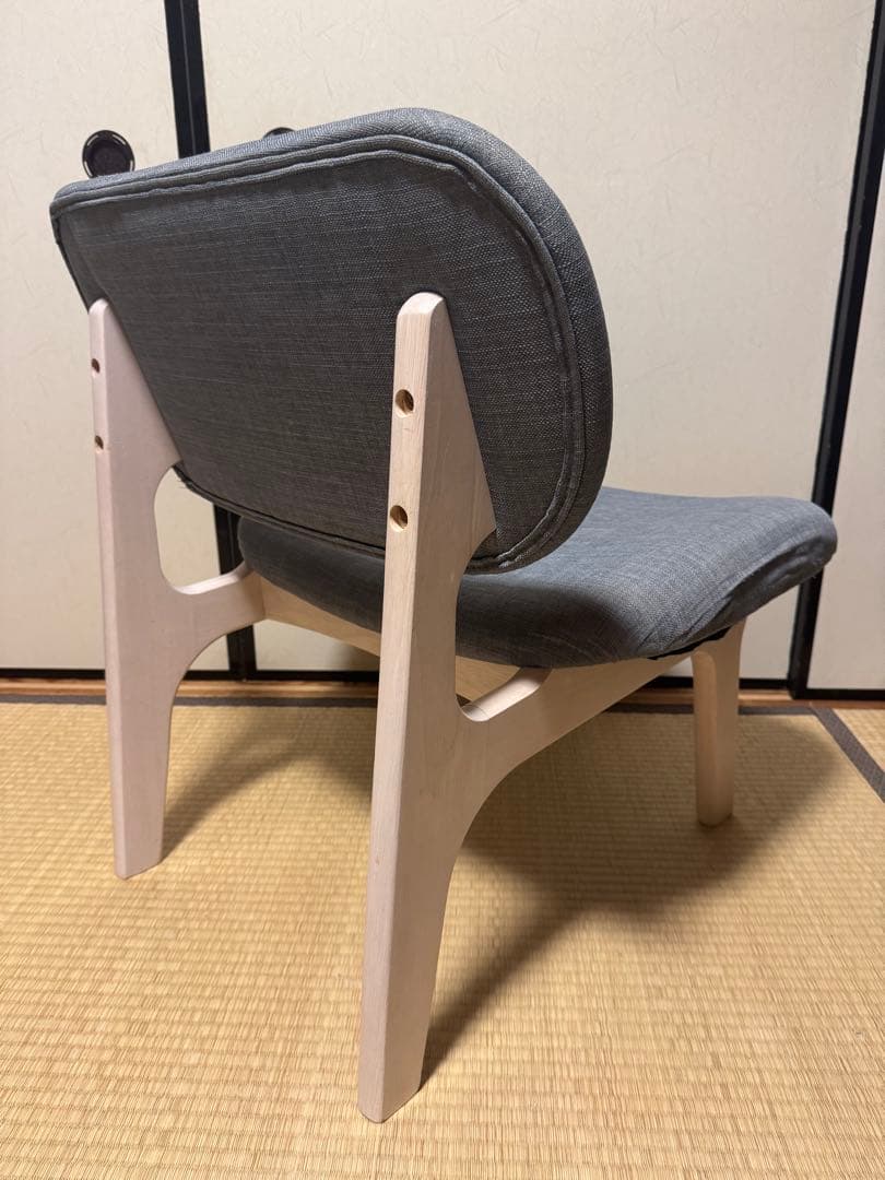 ニトリ ダイニングチェア リラックスワイド ブルー