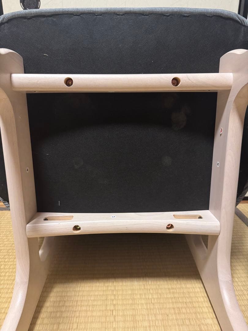 ニトリ ダイニングチェア リラックスワイド ブルー