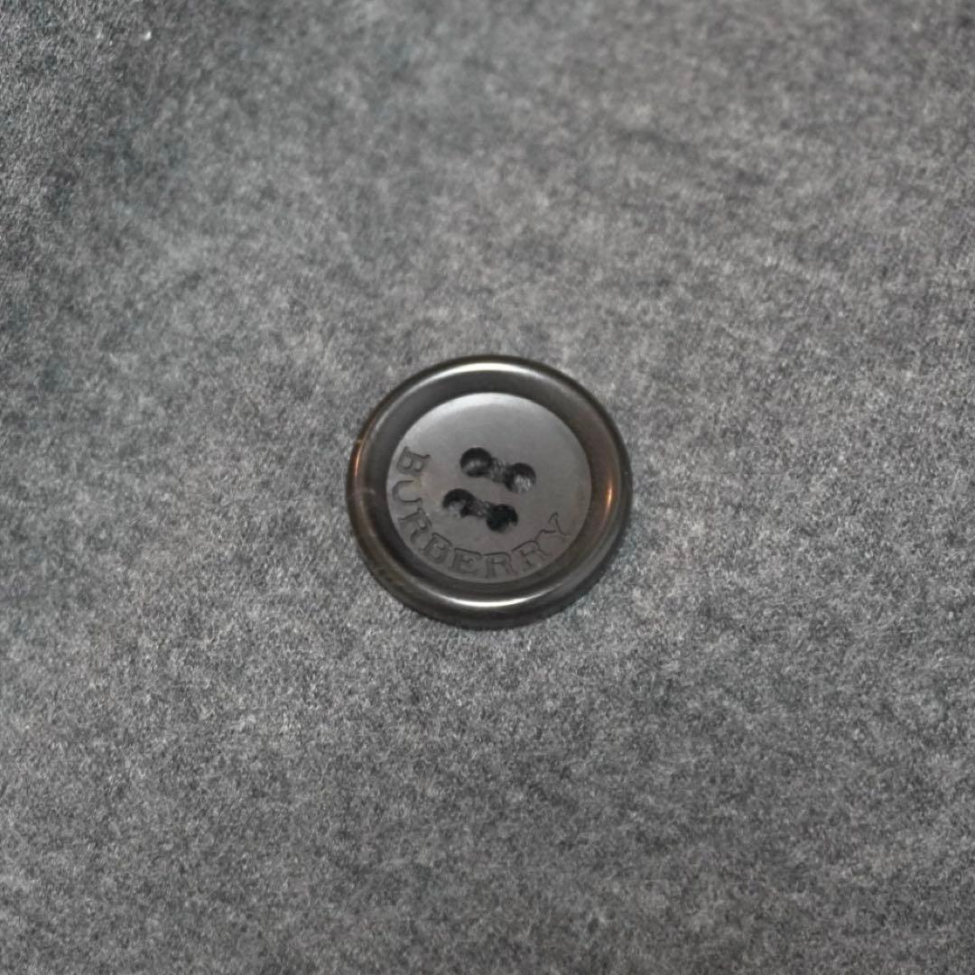 美品 バーバリー ピーコート ナポレオン ノバチェック ショート丈 ダブル