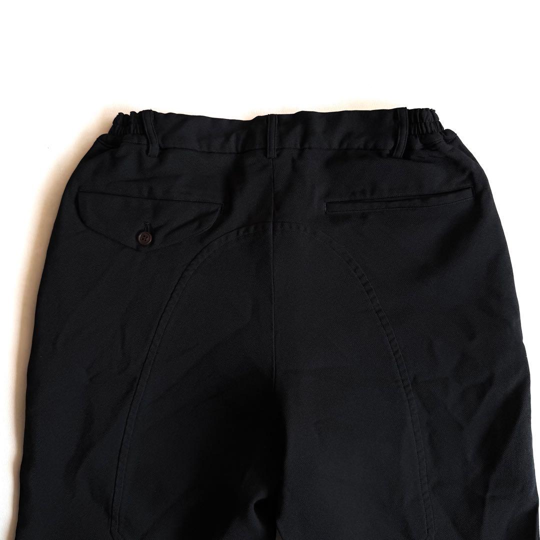 《美品》24ss コムデギャルソン オムドゥ ポリ縮 イージーパンツ XS