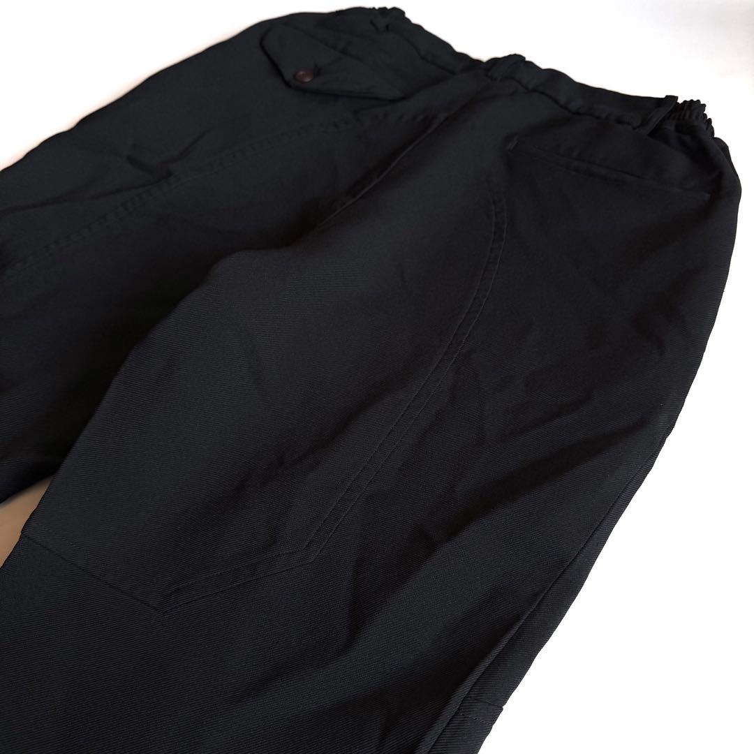 《美品》24ss コムデギャルソン オムドゥ ポリ縮 イージーパンツ XS