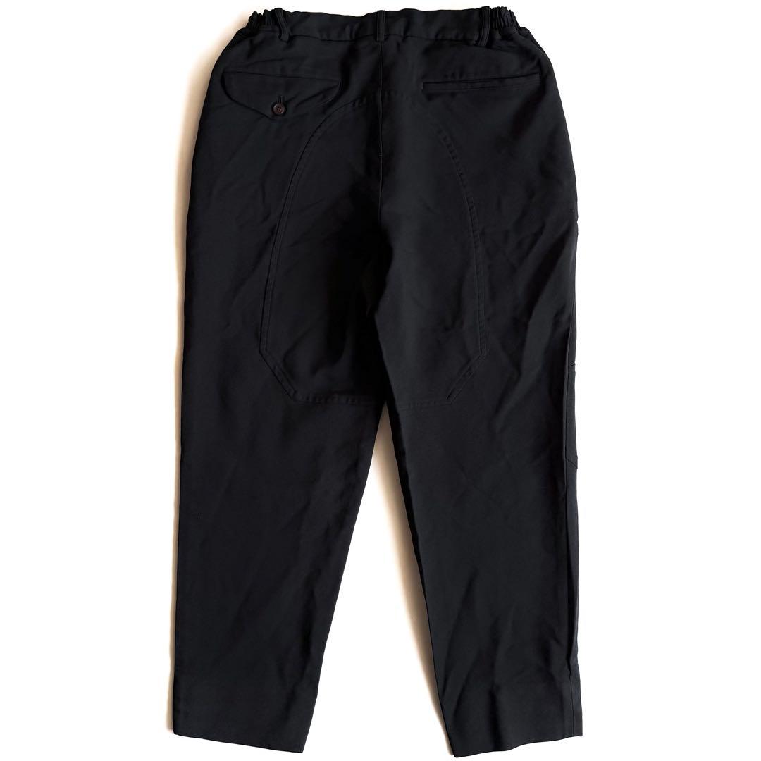《美品》24ss コムデギャルソン オムドゥ ポリ縮 イージーパンツ XS