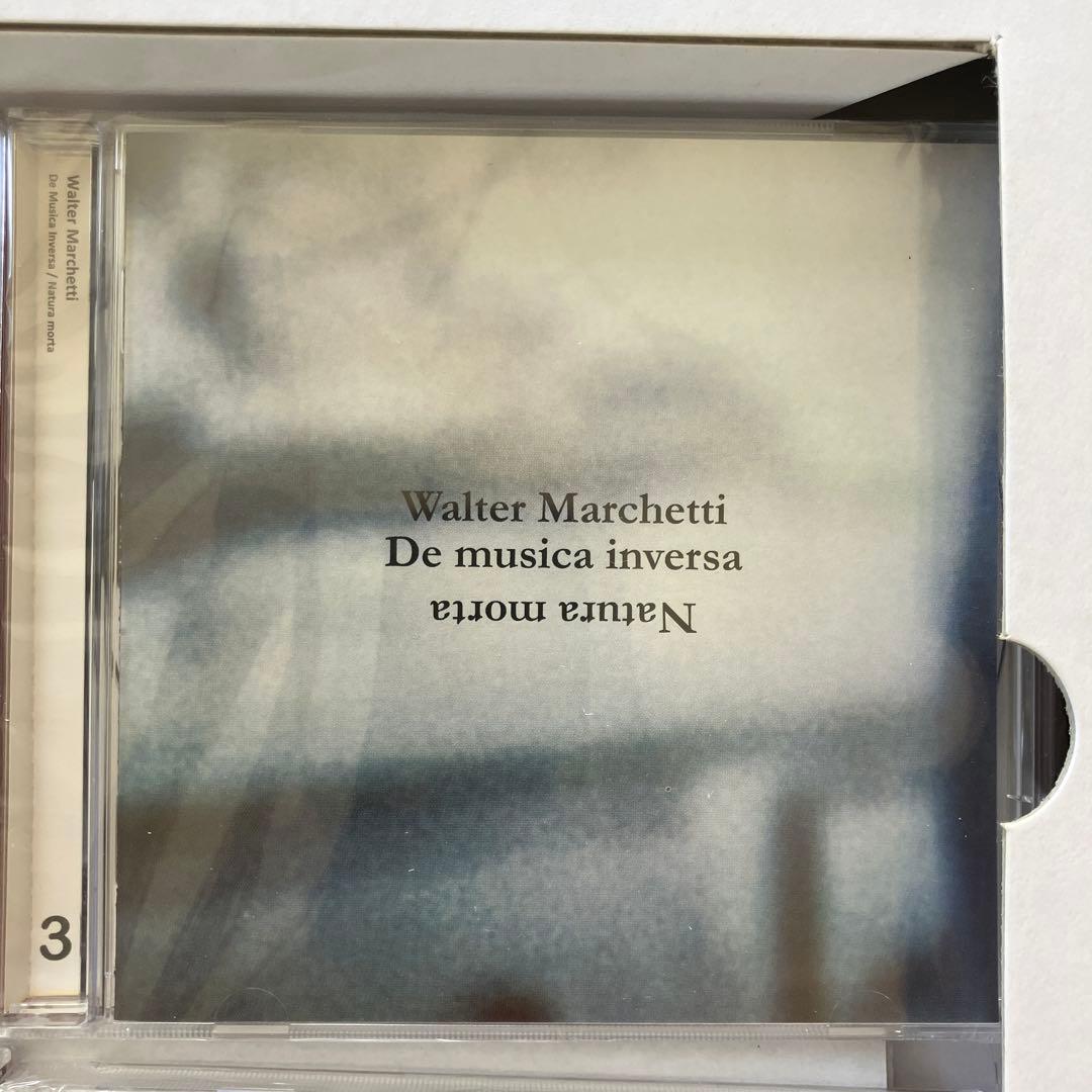 Walter Marchetti De musica inversa CD4枚組