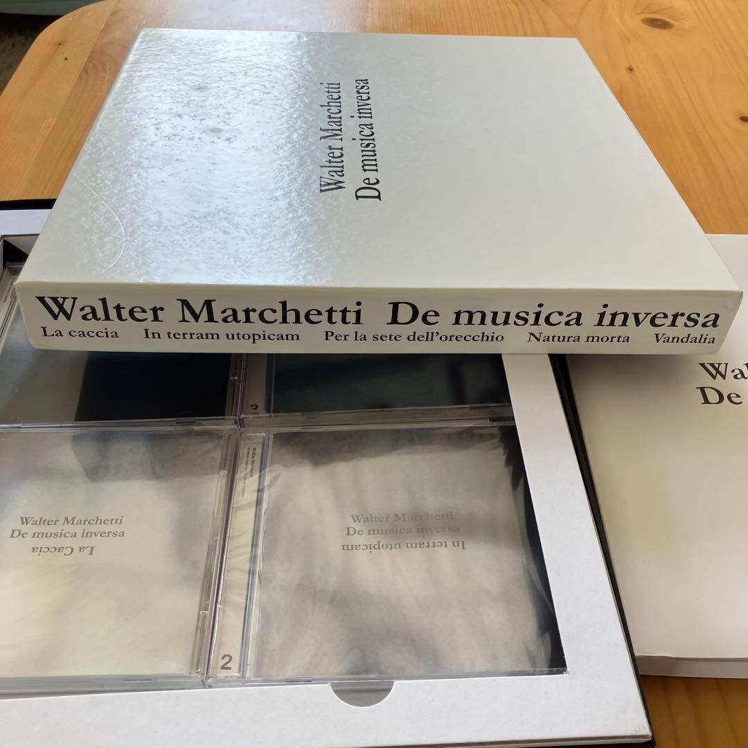 Walter Marchetti De musica inversa CD4枚組