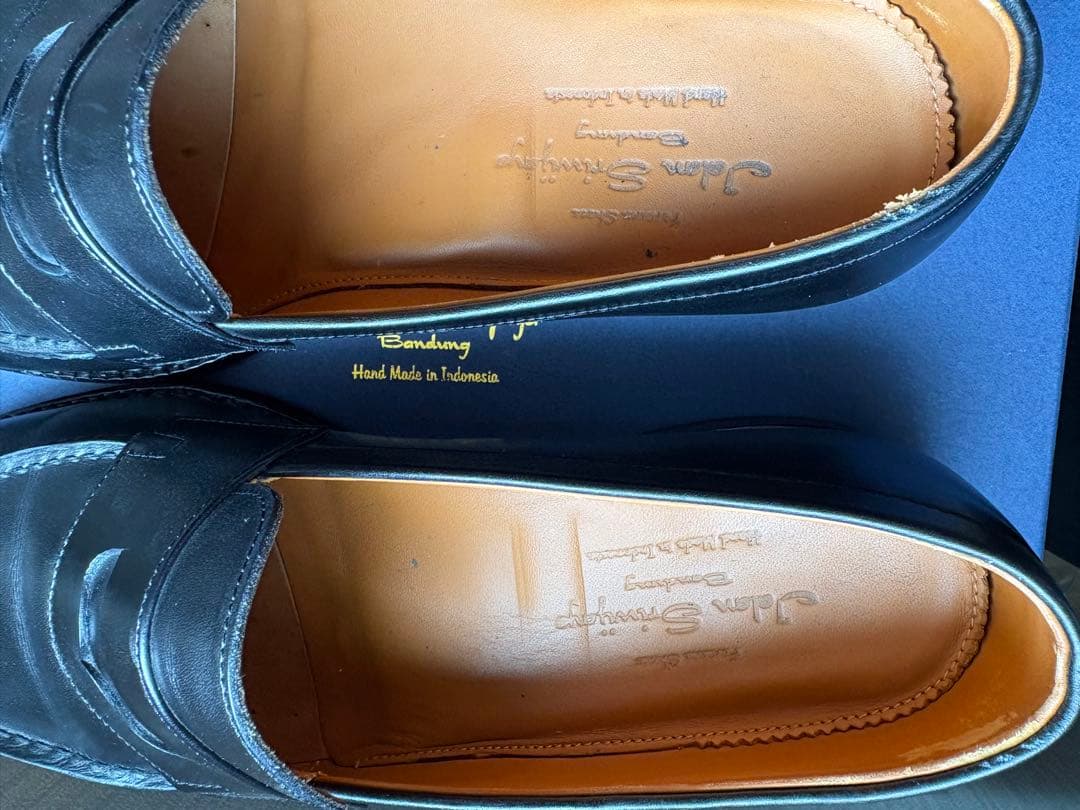 【7 1/2】ジャランスリワヤ　ローファー　ブラック