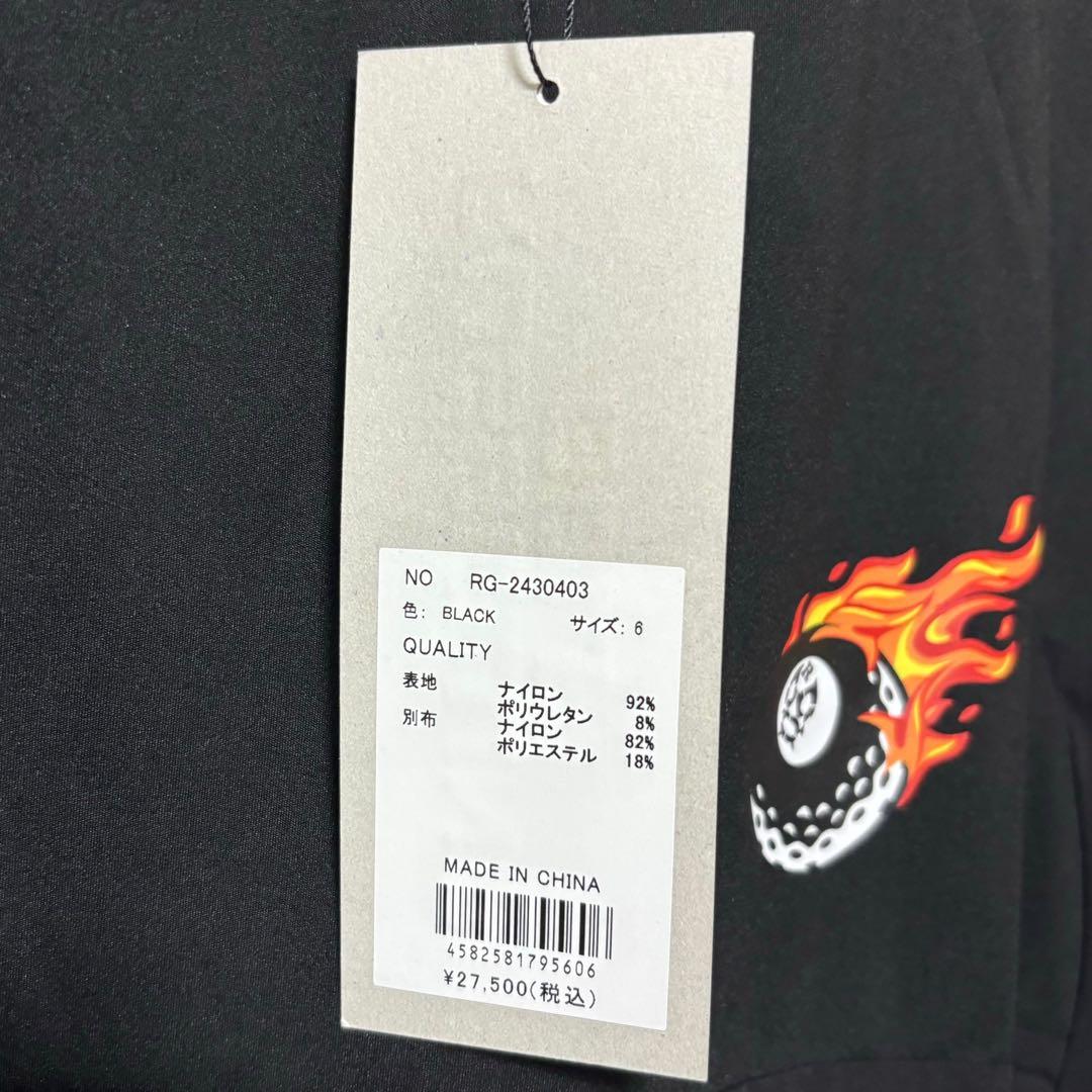 新品 ラッセルノ ゴルフ ウィンド ブレーク インナー ブラック XL 6