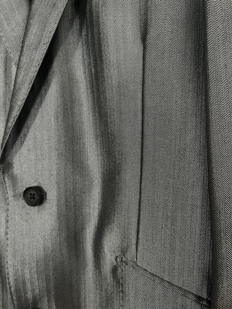 ティノラス グレー スーツジャケット ベスト スラックス セット　Lサイズ