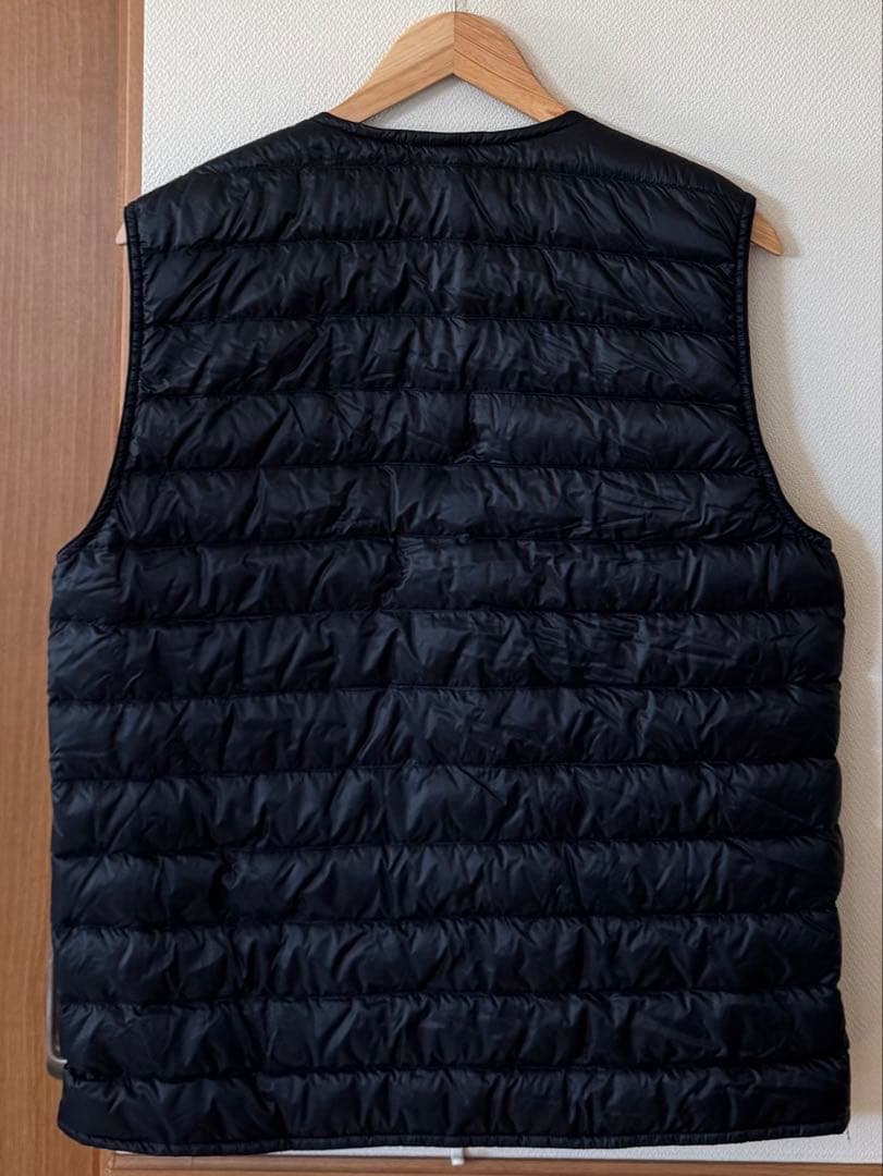 希少　美品　mont-bell モンベル　スペリオダウンラウンドネックベスト　L