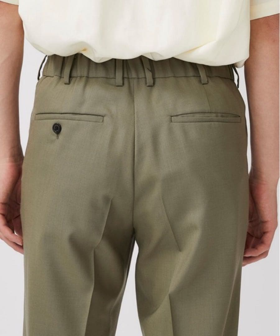 MARKAWARE PEGTOP TROUSERS イージーパンツ スラックス