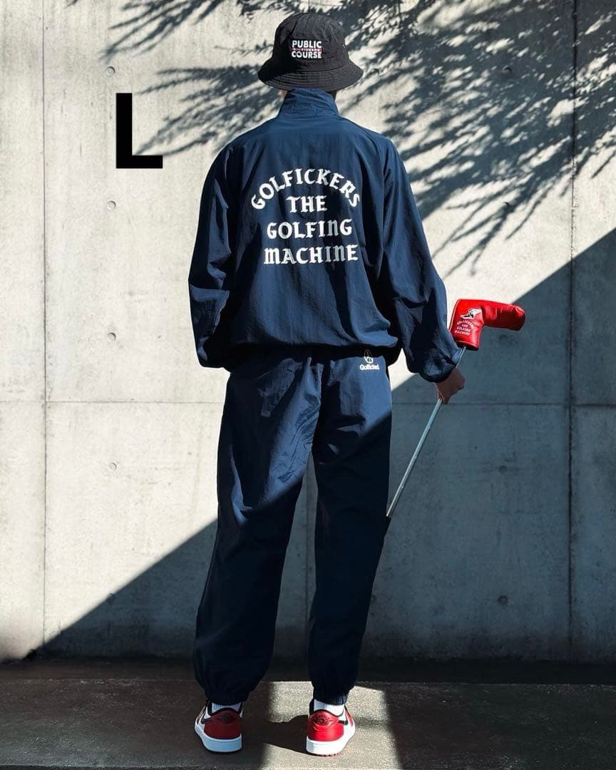 美品　Golfickers ゴルフィッカーズ　セットアップ上下　Navy L