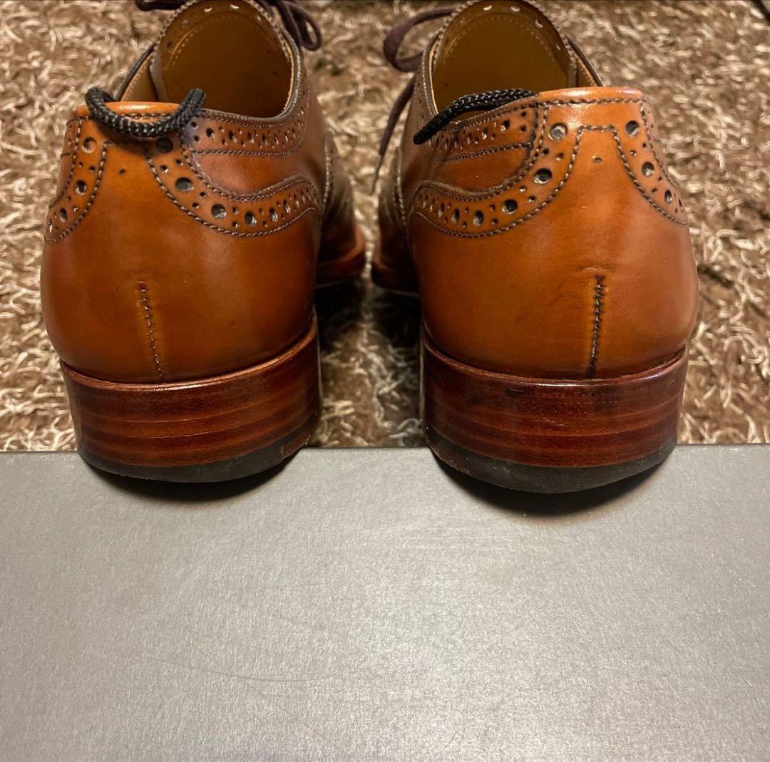 BURBERRY バーバリー 大塚製靴製 革靴 フルブローグ 25cm