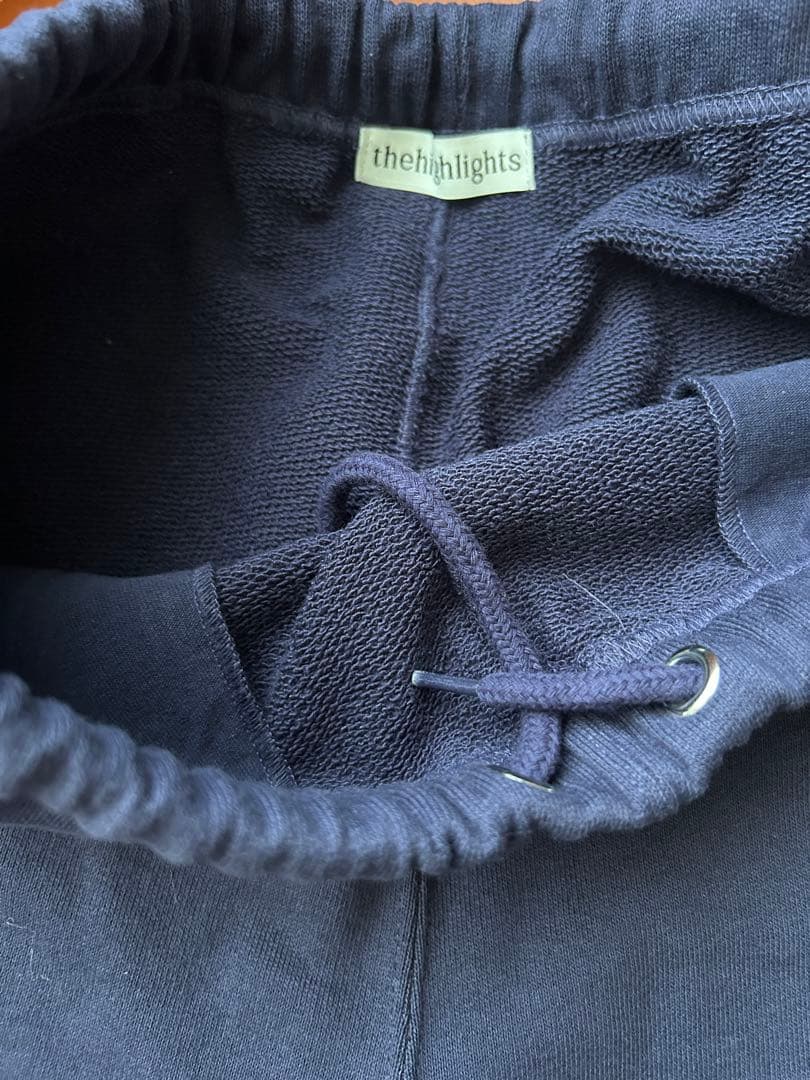thehighlights 3piece sweat ショートパンツ ネイビー