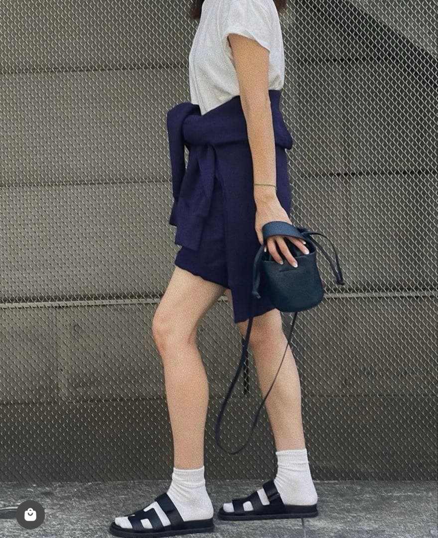 thehighlights 3piece sweat ショートパンツ ネイビー