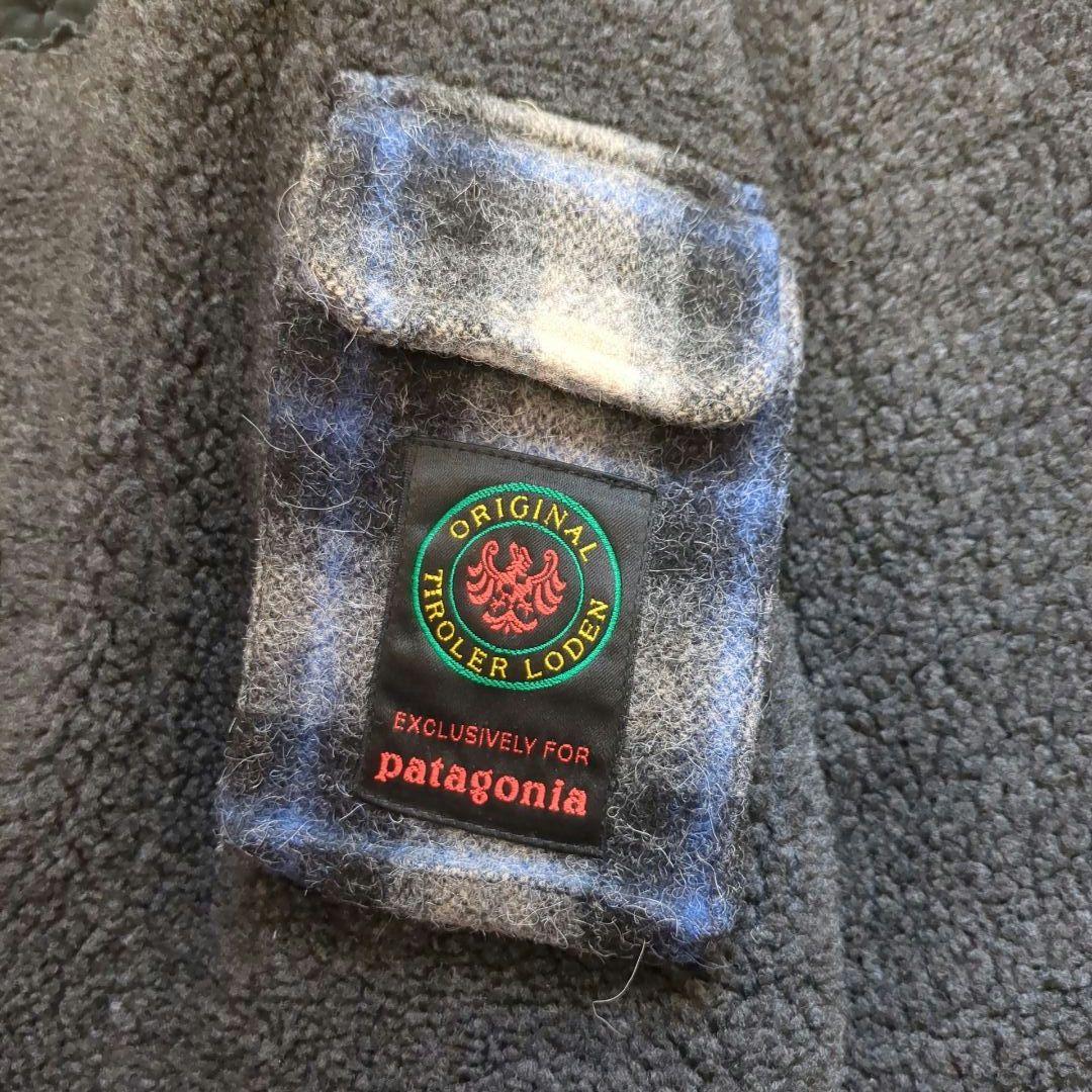 パタゴニア 99年 トルコ製 オンブレ アルパカ ウールコート　Ｌ