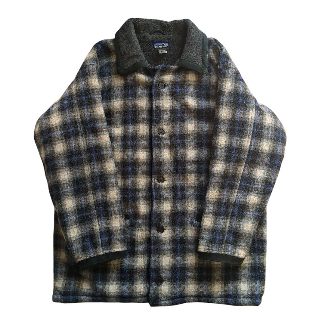 パタゴニア 99年 トルコ製 オンブレ アルパカ ウールコート　Ｌ