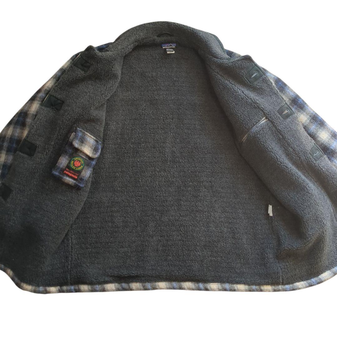 パタゴニア 99年 トルコ製 オンブレ アルパカ ウールコート　Ｌ