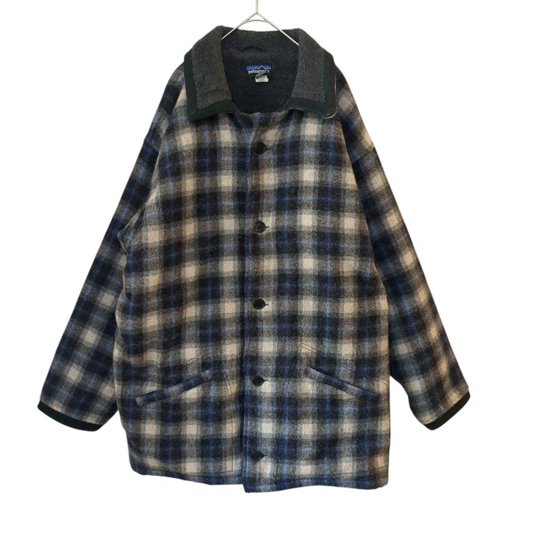 パタゴニア 99年 トルコ製 オンブレ アルパカ ウールコート　Ｌ